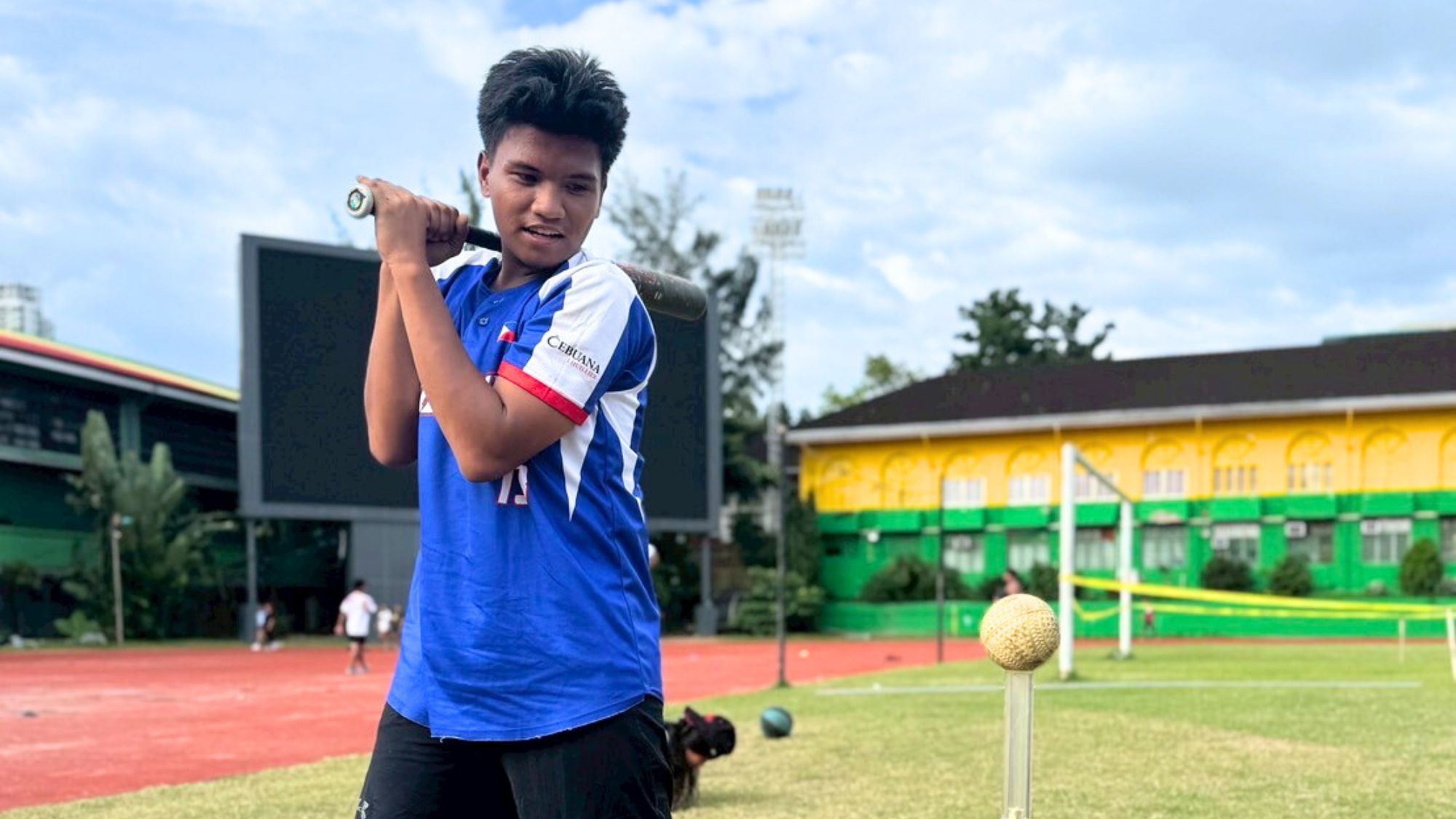 バッティングの練習もできる